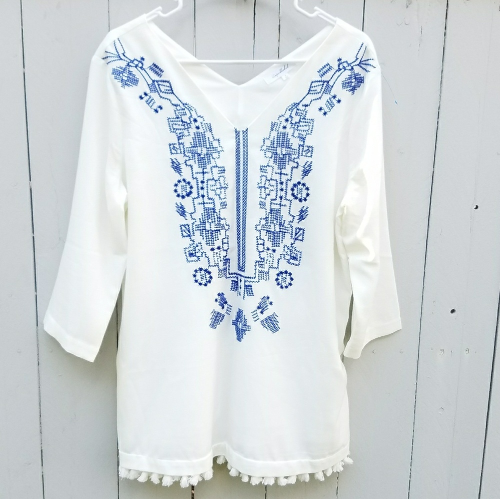 Ivory unpublished blouse